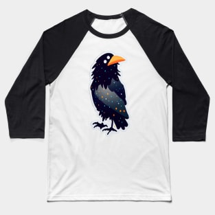 Bird halloween styles Galaxy Baseball T-Shirt